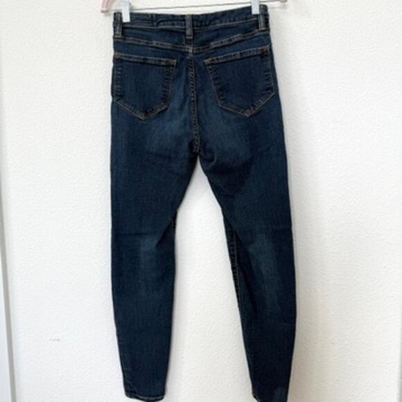 AllSaints Grace Skinny Jeans Blue Wash Denim Stretch Ankle W28 Women’s - Picture 3 of 5